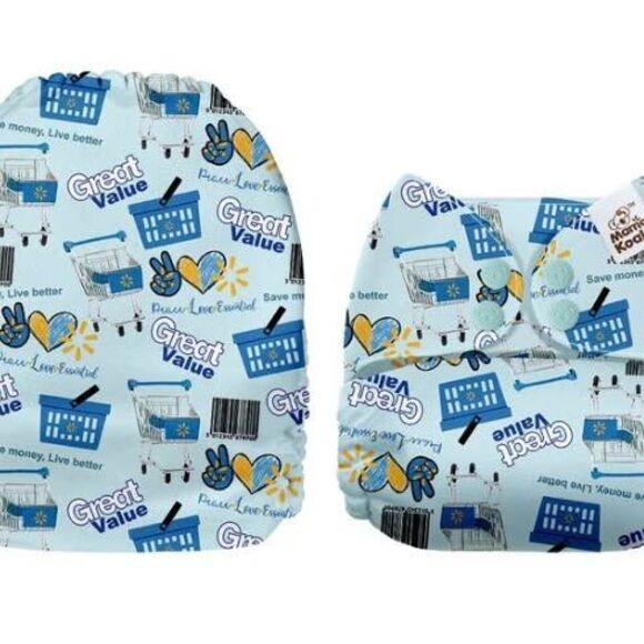 Walmart OS Pocket Cloth Diaper with Suede Inner by Mama Koala - Picture 1 of 1